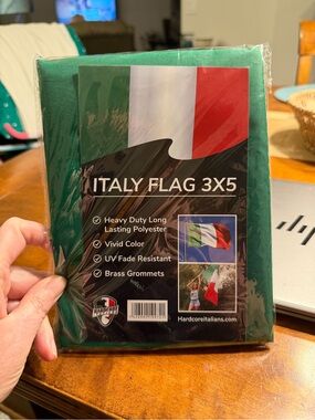 Italy Flag 3x5 Polyester Flag - Green/White/Red